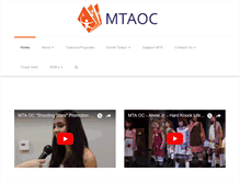 Tablet Screenshot of mtaoc.org